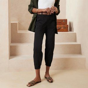 Banana Republic Tan Chino Joggers